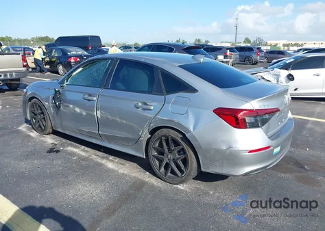 2022 Honda Civic Sport z USA, uszkodzony, nr VIN 2HGFE2F59NH586938